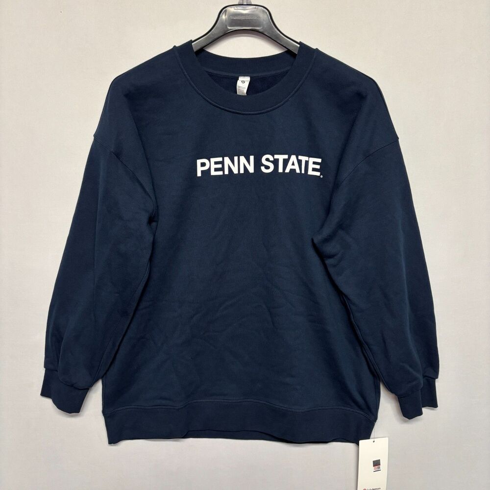 NWT Lululemon Perfectly Oversized Crew Sweatshirt Size 10 Penn State D129 -4